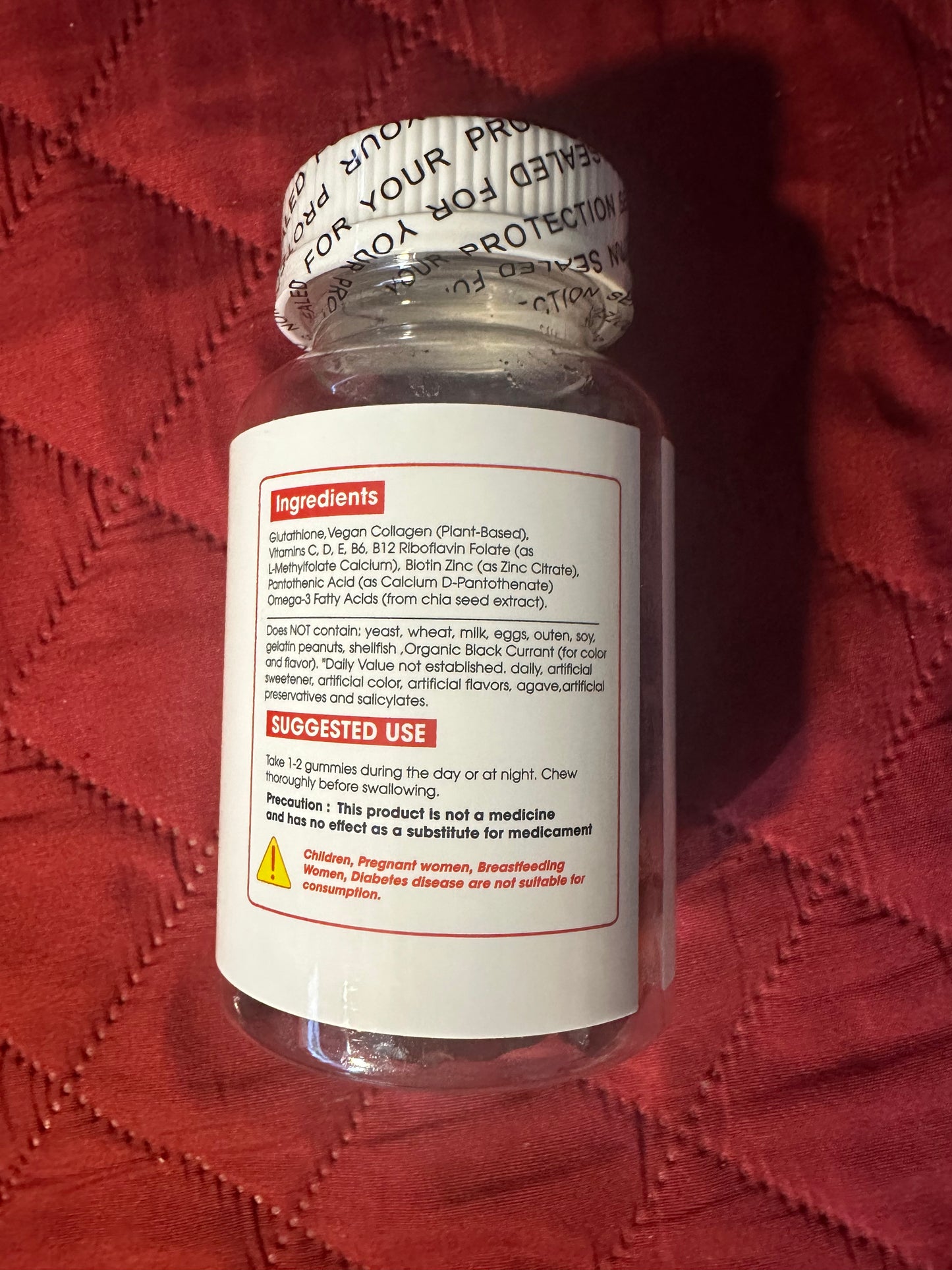 Nature Glow Glutathione Collagen Glow - Cranberry Flavor