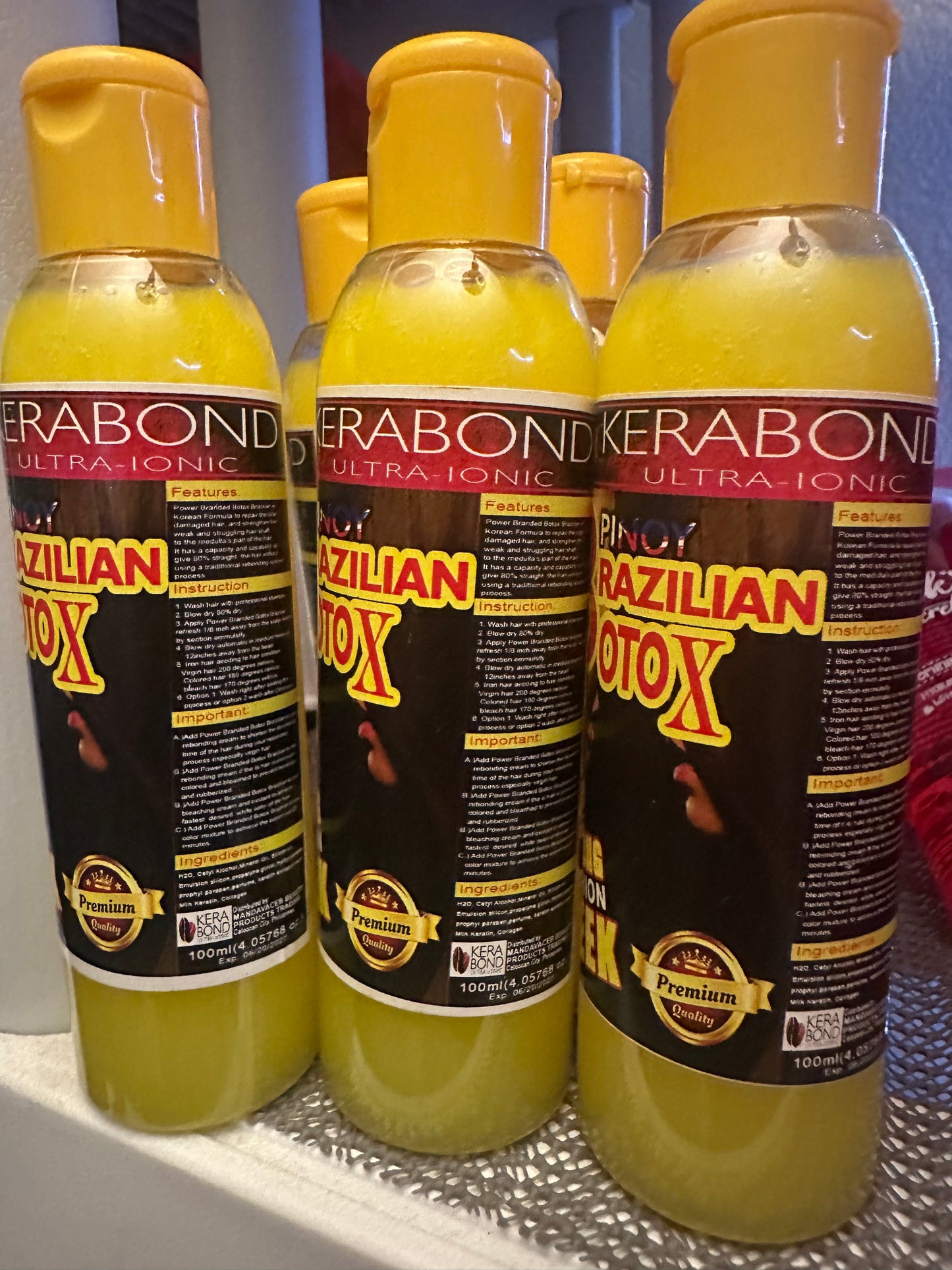 KERABOND Ultra-Ionic Pinoy Brazilian Hair B0T0X - 100mL