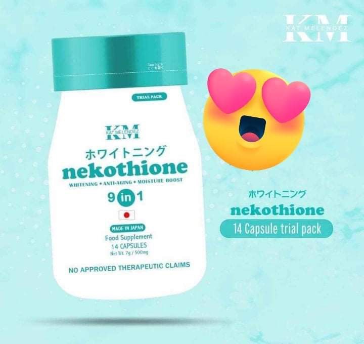 Nekothione 9 IN 1 By Kath Melendez 14 Capsules - 3 packs