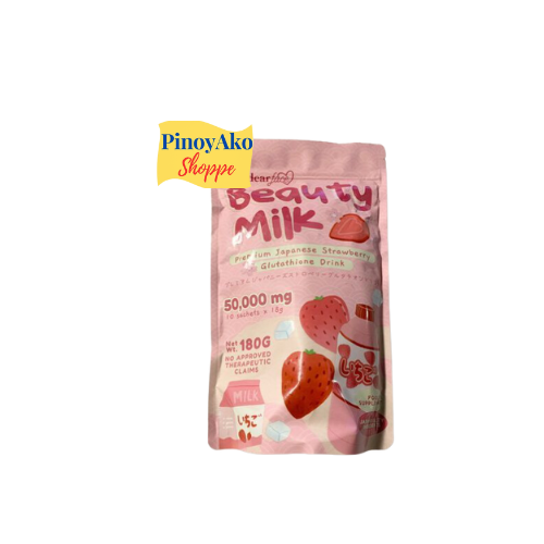 Dear Face Beauty Milk Premium Japanese Strawberry Glutathione Drink PinoyAko Shoppe LLC Dear Face Beauty Milk Premium Japanese Strawberry Glutathione Drink PinoyAko Shoppe LLC