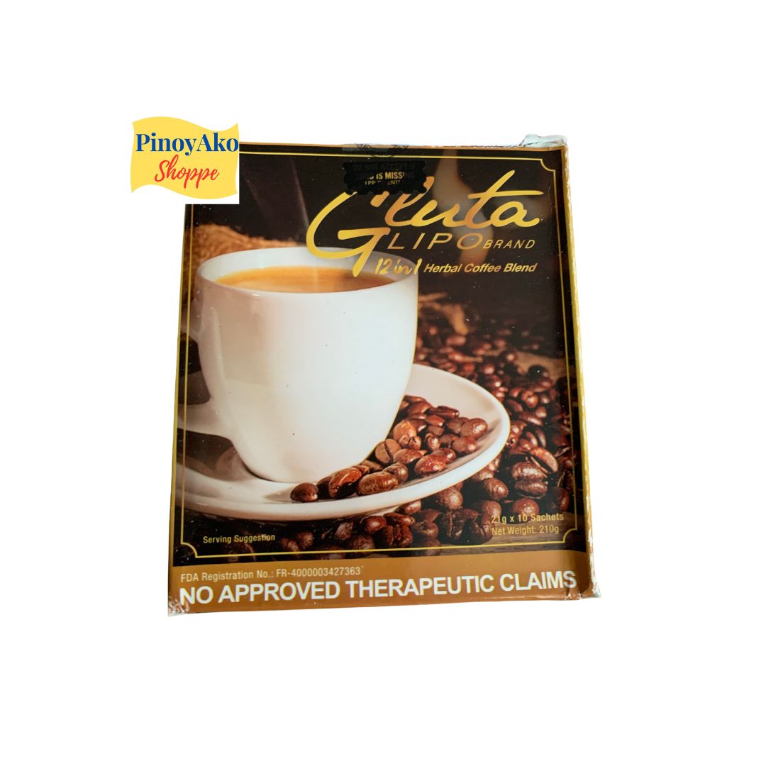 GlutaLipo 12-in-1 Coffee Blend 10sachets