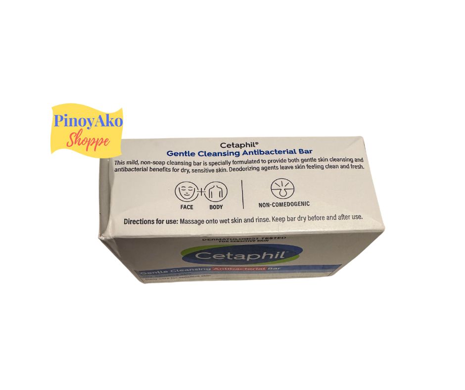 Cetaphil Gentle Cleansing Antibacterial Bar 127g
