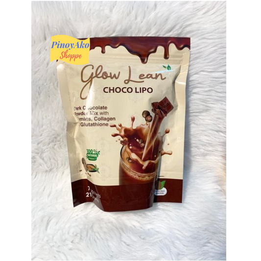 SALE! Glow Lean Choco Lipo Dark Chocolate Powder Mix - 7sachets x 21g