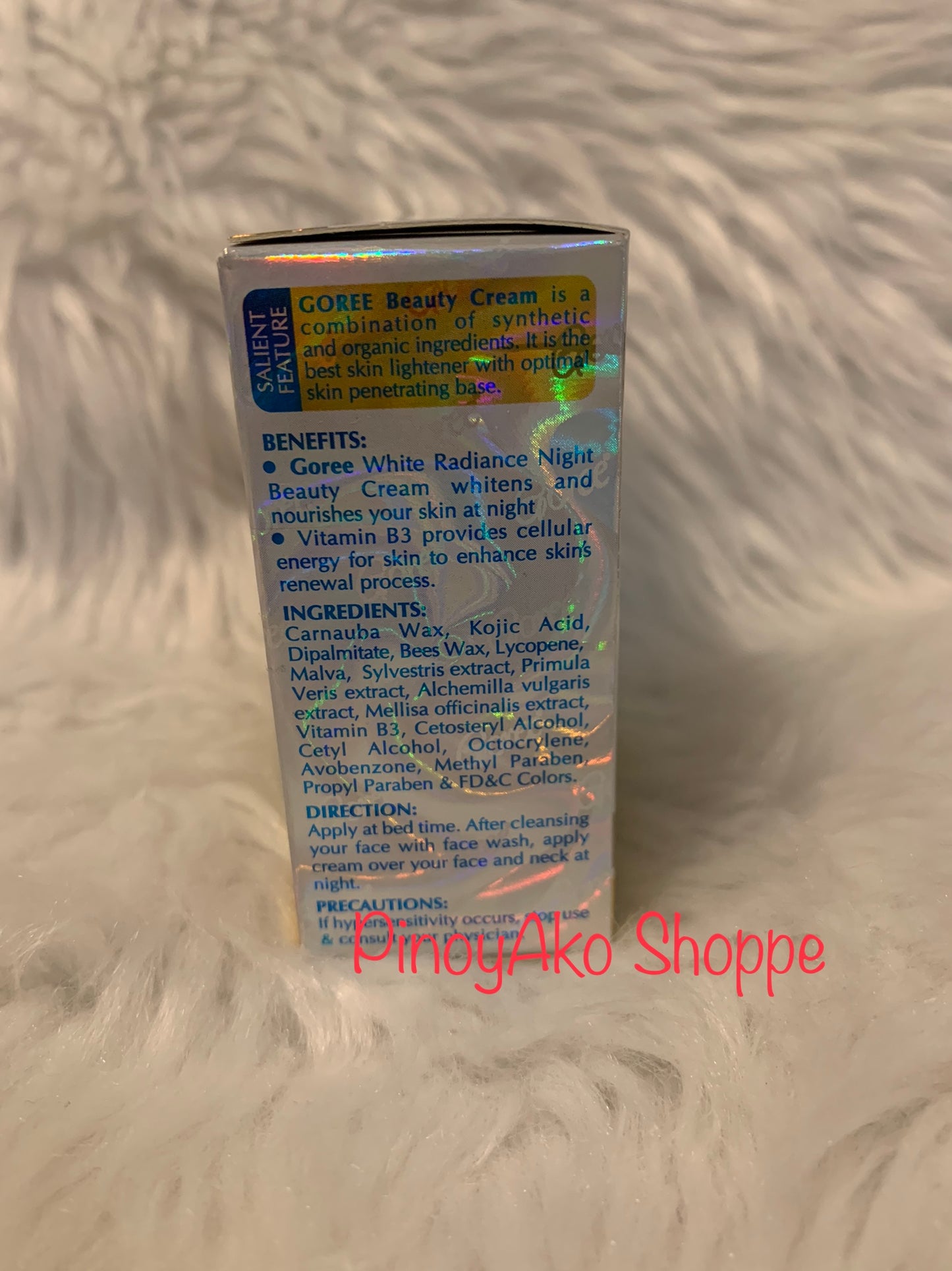 Goree Beauty cream with Lycopene. Avocado & Aloevera with SPF30