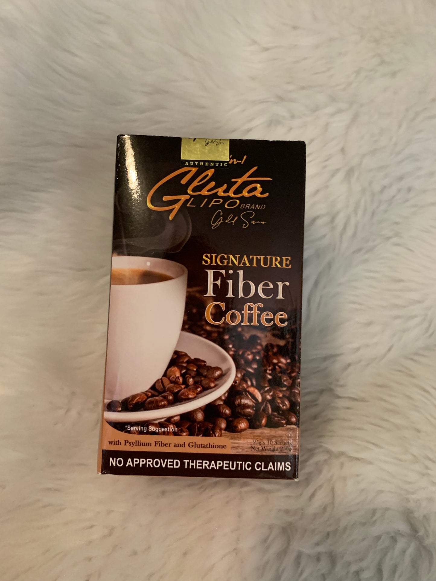 GlutaLipo 12in1 Gold Series Signature Fiber Coffee