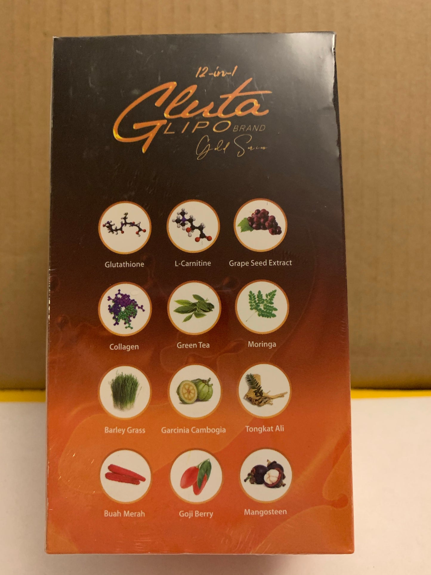 GlutaLipo 12in1 Gold Series Signature Dark Chocolate