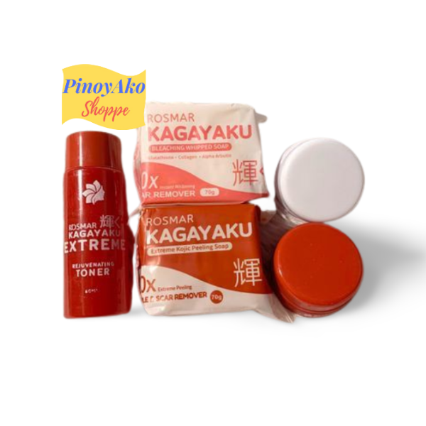 Rosmar Kagayaku Extreme Peeling & Whitening Kit