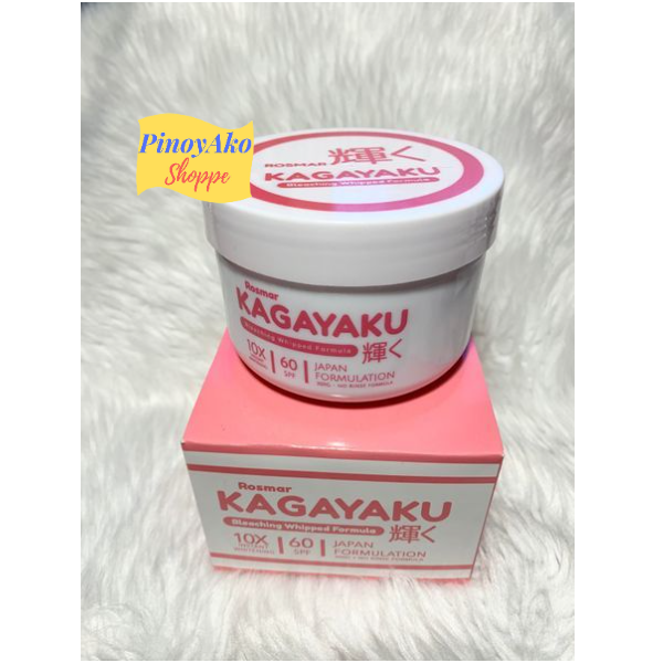 Rosmar KAGAYAKU Bleaching Whipped Formula No Rinse SPF60 10x Whitening (300g)