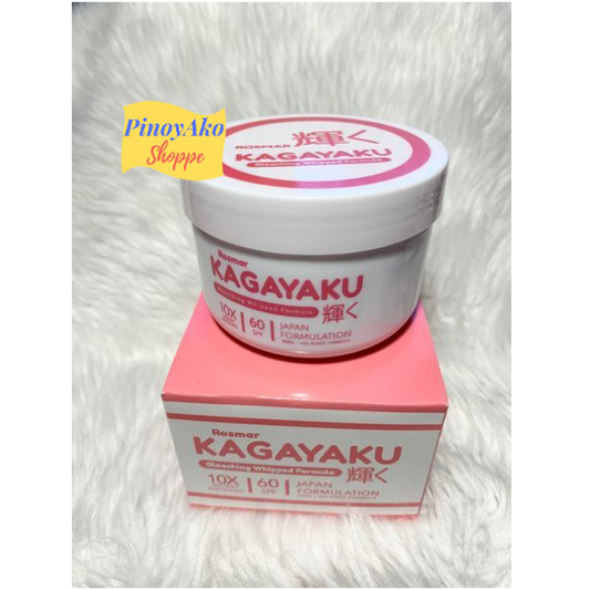 Rosmar KAGAYAKU Bleaching Whipped Formula No Rinse SPF60 10x Whitening (300g)