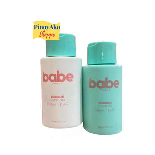 Babe Formula Bonbon Shampoo &amp; Conditioner Collagen - Keratin 250ml each