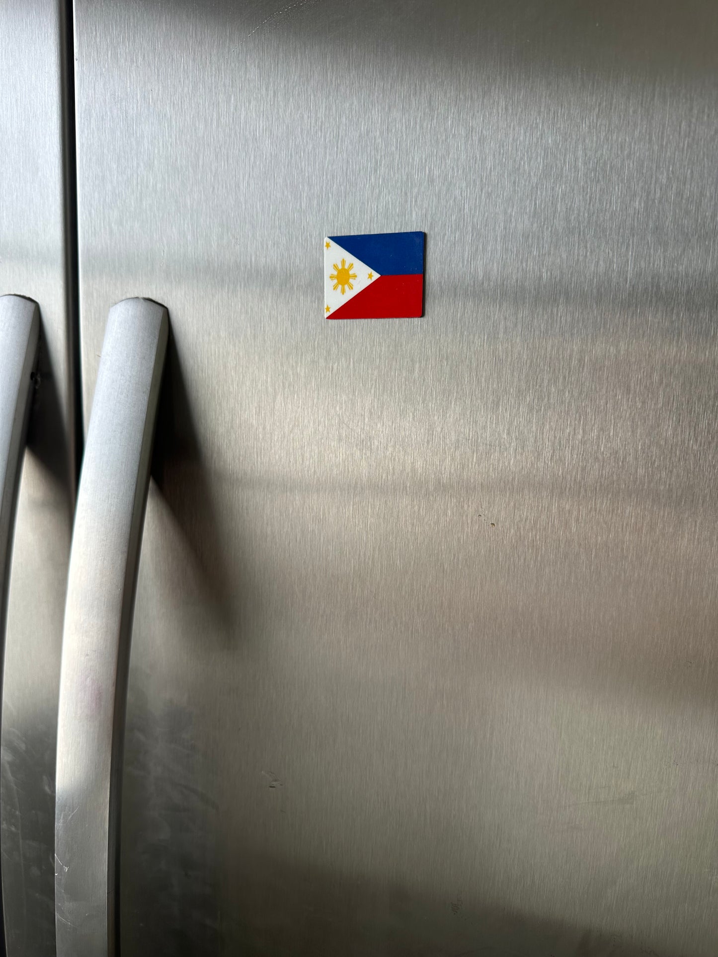 Philippine flag Refrigerator Magnet - 1.75 in x 1.25 in. FREE SHIPPING W/ PURCHASE!!!