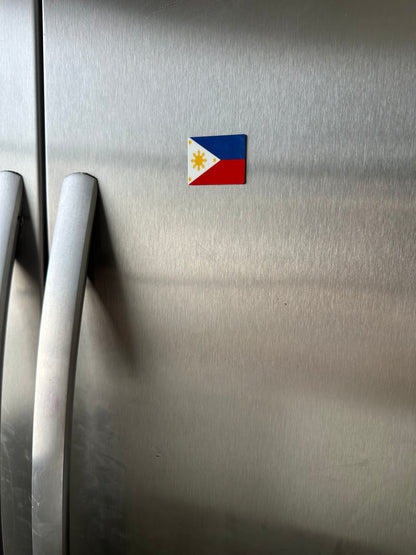 Philippine flag Refrigerator Magnet - 1.75 in x 1.25 in. FREE SHIPPING W/ PURCHASE!!!