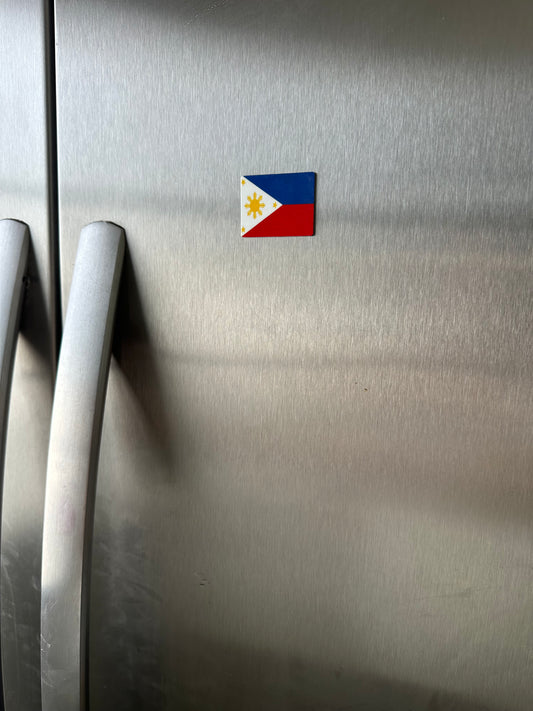 Philippine flag Refrigerator Magnet - 1.75 in x 1.25 in