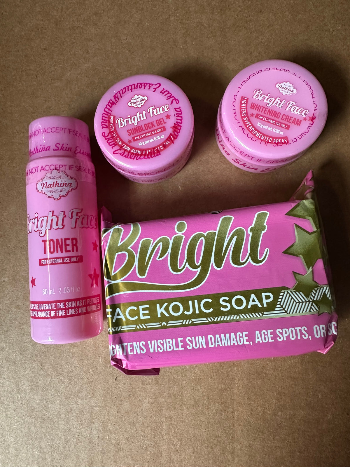 Nathina Bright Face Kit.