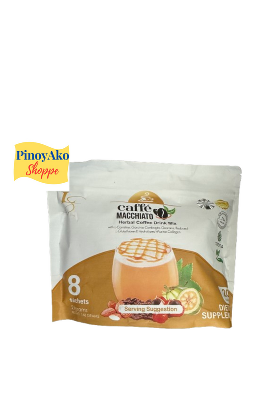 Luxe Slim Caffe Macchiato. 8 sachets.