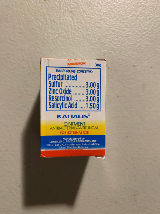 Katialis ointment 30g Exp Date DEC 2024