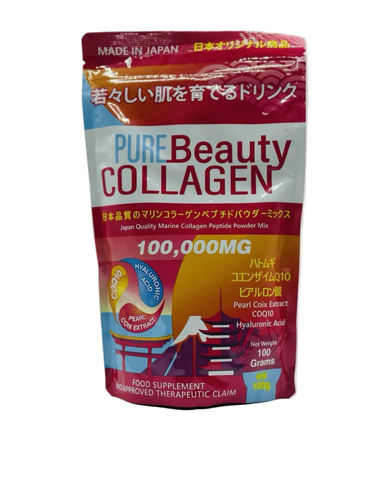 Pure Beauty Collagen 100,000mg Made In Japan