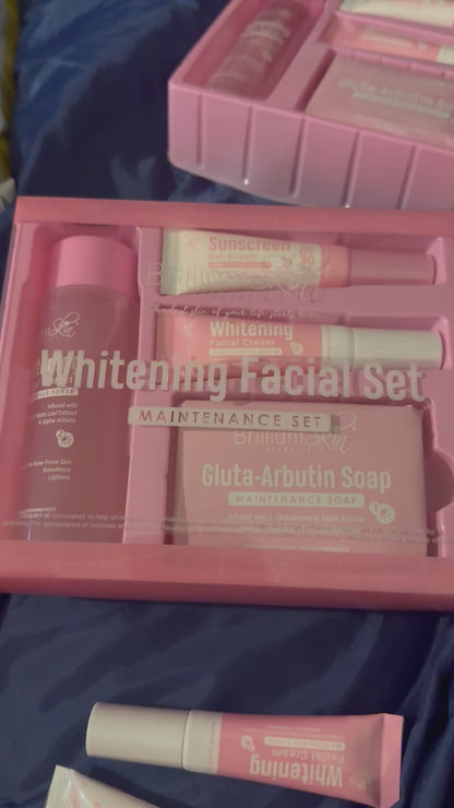 Brilliant Skin Essentials Whitening Facial Set Latest Packaging - Maintenance set