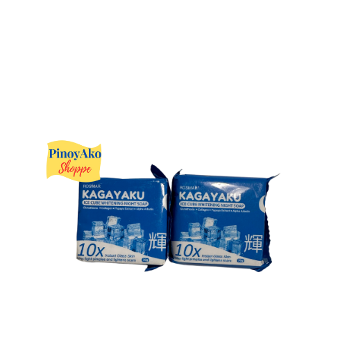 Rosmar Kagayaku Ice Cube Whitening Night Soap 70g 2pcs